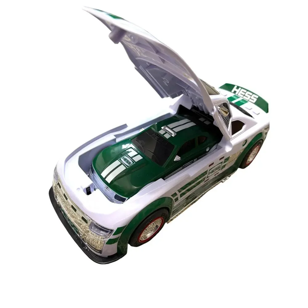 HESS Toy Truck 2025 Stock Car Racers Limited Edition Lights Sounds Collectible
